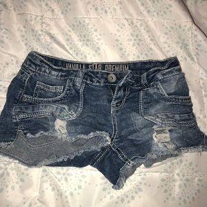 Vanilla Star Jean Shorts